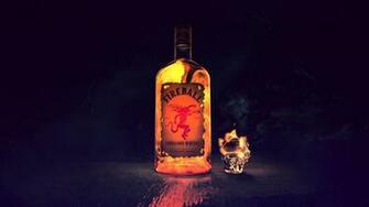 Fireball Whisky Wallpaper
