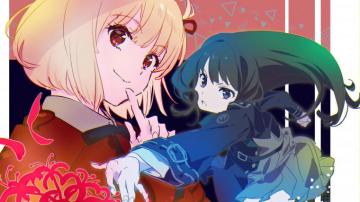 Lycoris Recoil Anime Chisato And Takina Wallpaper 4k 6710g