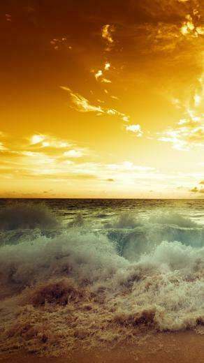 Twilight Spray iPhone Plus Wallpaper HD