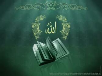 Islamic Wallpaper Barbie Loveislam Green Allah Swt And