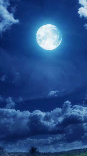 Blue Moon Wallpaper Image