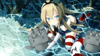 Anime Shimakaze Computer Wallpaper Desktop Background