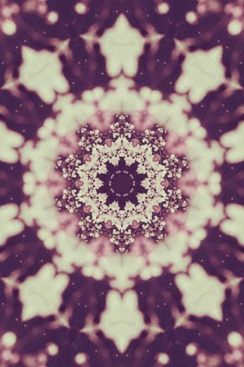 Psychedelic Mandala Art On