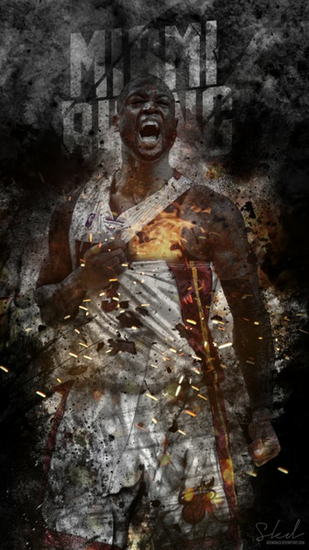 Dwyane Wade Miamirising Wallpaper For iPhone By Skdworld