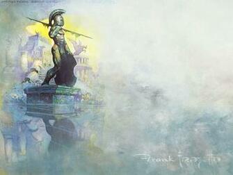 Frazetta Wallpaper The Prehistory By Frank