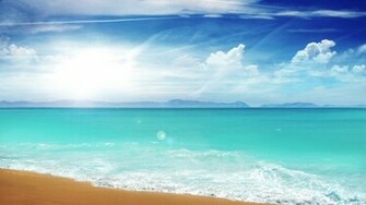 Nature Beach Wallpaper Summer Mine
