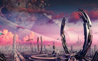 Futuristic City Wallpaper