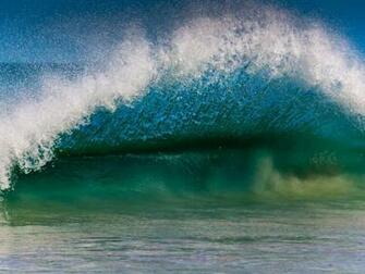 Ocean Wave Desktop Pc And Mac Wallpaper