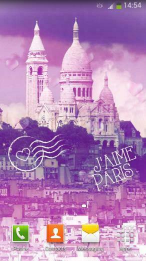 Romantic Paris Live Wallpaper Android Apps On Google Play