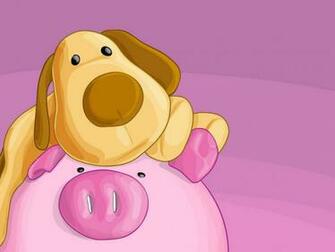 Wallpaper Background Cute Cartoon Girls
