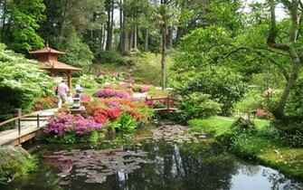 Japanese Garden Wallpaper HD Background