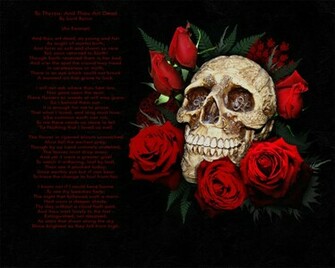 Gothic Skull Wallpaper Photo