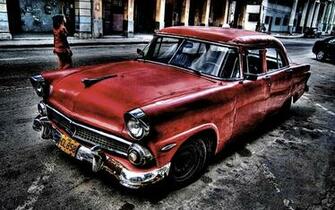 Classic Old Car Wallpaper