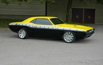 Foose Challenger Sa Wallpaper Stock Photos