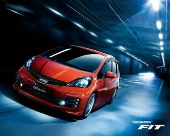 Japanese Tuning Cars Mugen Fit Honda Wallpaper Domo
