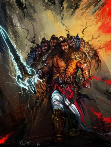 Ravona Kishore Ghosh Lord Shiva Painting Wallpaper