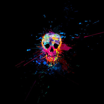 Scary Skulls iPhone Wallpaper On