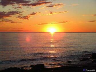 Sunset Natural HD Wallpaper
