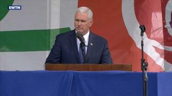 Vice President Mike Pence Tells March For Life Is Winning