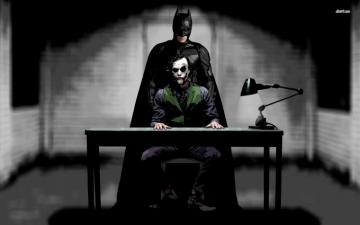 Joker And Batman The Dark Knight Rises HD Wallpaper