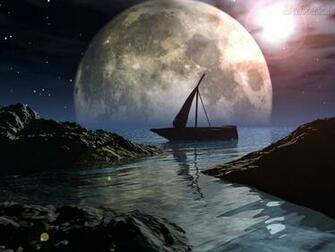 Moon River Wallpaper Background For Desktops