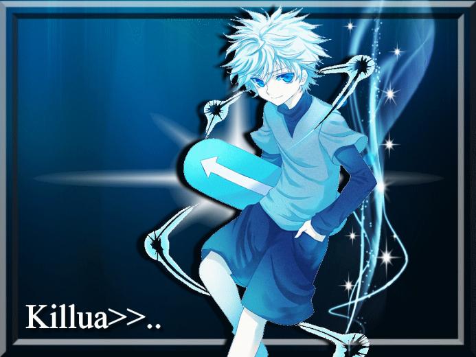 Killua Blue Seems Cool