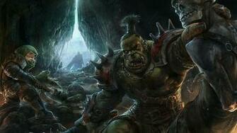World Of Warcraft Lich King Fantasy Art Dwarfs Creatures Orc Wallpaper