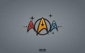 Wallpaper Star Trek Symbols