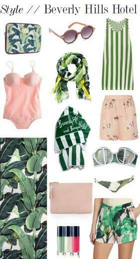 Fashion Inspiration From Beverly Hills Hotel S Signature Pink Green