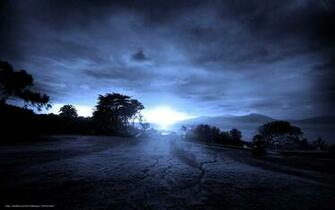Wallpaper Landscape Evening