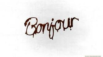Bonjour HD Wallpaper