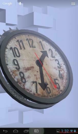 Real 3d Clock Live Wallpaper Full Apk Indir