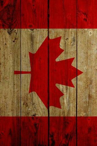 The Canadian Flag Wallpaper For iPhone Mobiles