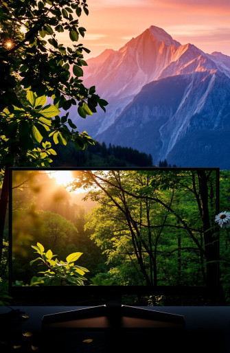 Dual Monitor Nature Wallpaper