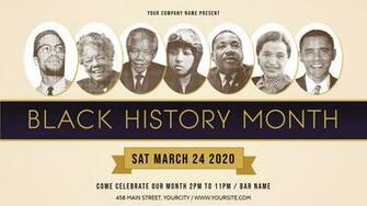 New Design Ideas For Promoting Your Black History Month Event