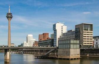 HD Wallpaper D Sseldorf Port Architecture Media Harbour