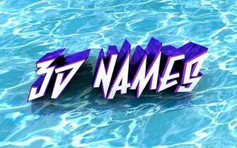 3d Name Wallpaper Animations