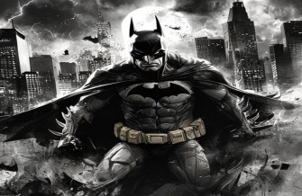Black And White Batman Wallpaper