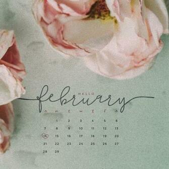 February Calendar Wallpaper