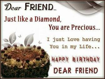 Happy BirtHDay Friend Wallpaper