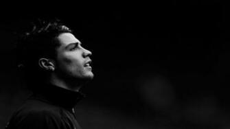 Cristiano Ronaldo Black And White Wallpaper HD Desktop