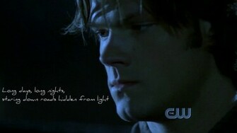 Sam Winchester Mystery Spot Wallpaper