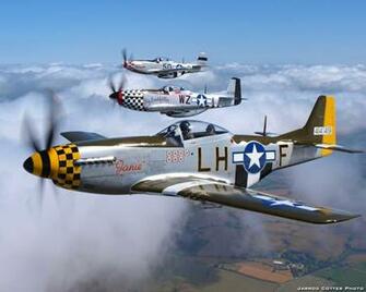 P51 Mustang La Seconde Guerre Mondiale Wallpaper