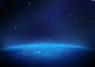 Planet Earth In Space Psdgraphics