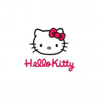 Ios7 Hello Kitty White Parallax HD iPhone iPad Wallpaper
