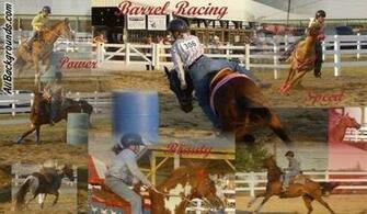 Barrel Racing Background Myspace
