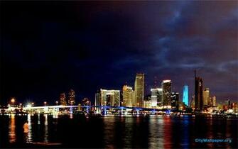 Miami Skyline Wallpaper