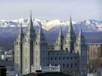 Salt Lake City Temple Wallpaper Travel HD
