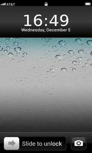 Bigger iPhone 4s Lock Screen Theme For Android Screenshot