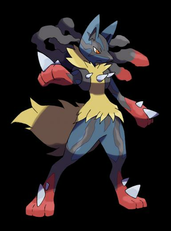 Lucario Mega Form By Tomycase